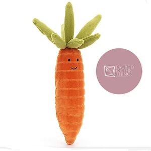 NWT JellyCat Amuseables Carrot Plush Toy